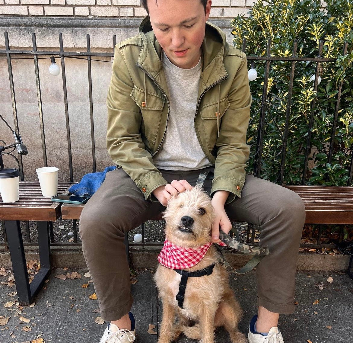 Virtual training made it possible for us to practice all of the commands because he simply wouldn’t behave the same for someone else. It was more training for us, than training for him which I loved. 