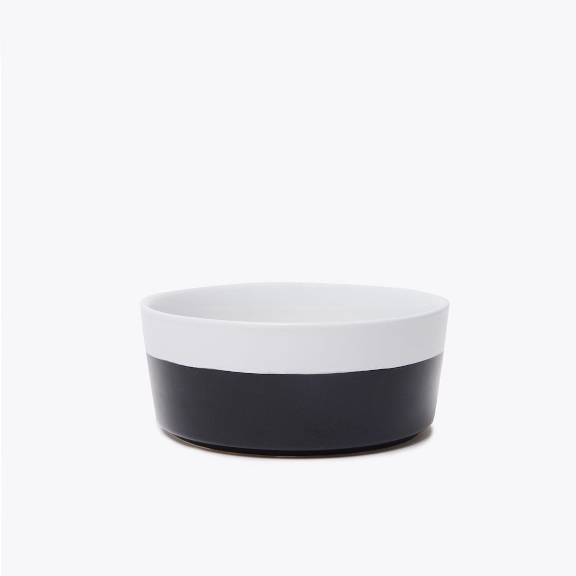 Waggo Black Dipper / M Dipper Ceramic Dog Bowl by Waggo Lay Lo Pets