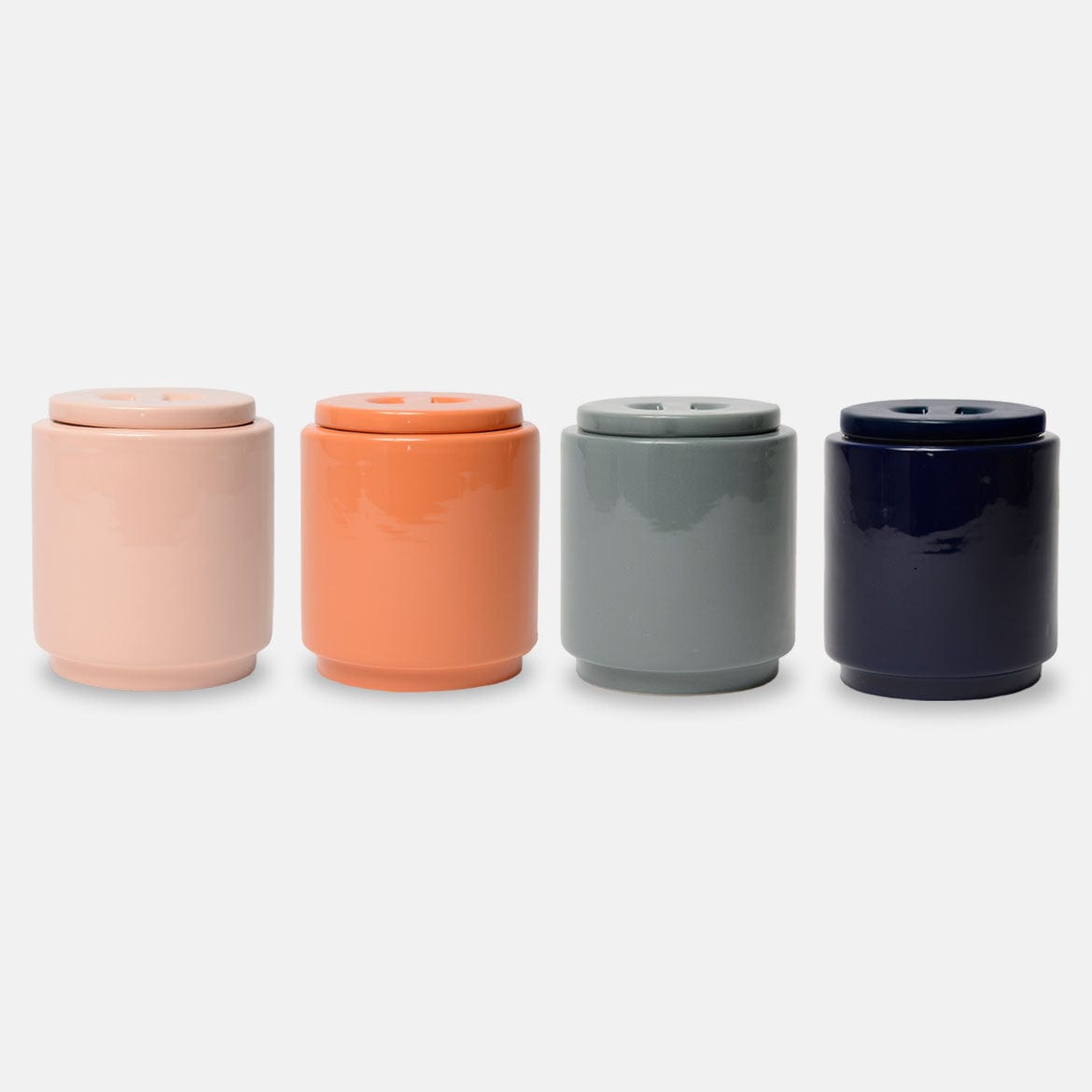 Waggo Gloss Ceramic Dog Treat Jar by Waggo Lay Lo Pets