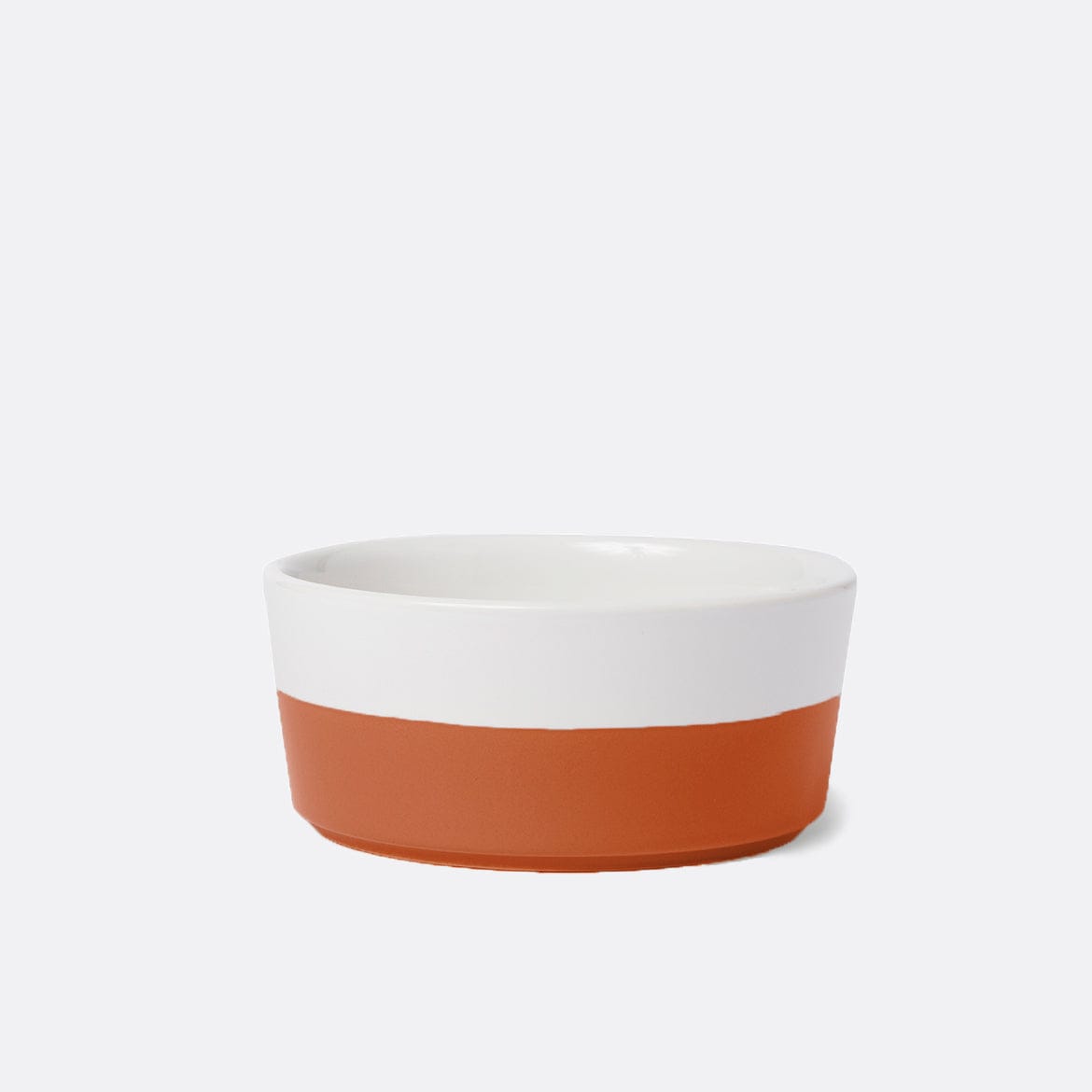 Waggo Terracotta Dipper / M Dipper Ceramic Dog Bowl by Waggo Lay Lo Pets