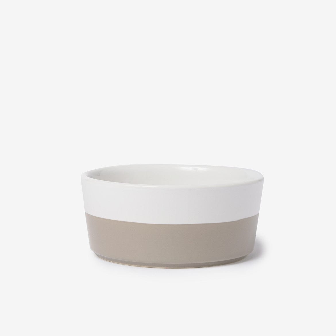 Waggo Vintage Grey Dipper / S Dipper Ceramic Dog Bowl by Waggo Lay Lo Pets