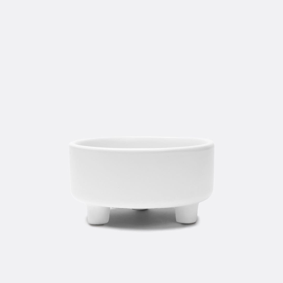 Waggo White / S Uplift Bowl Ceramic Dog Bowl by Waggo Lay Lo Pets