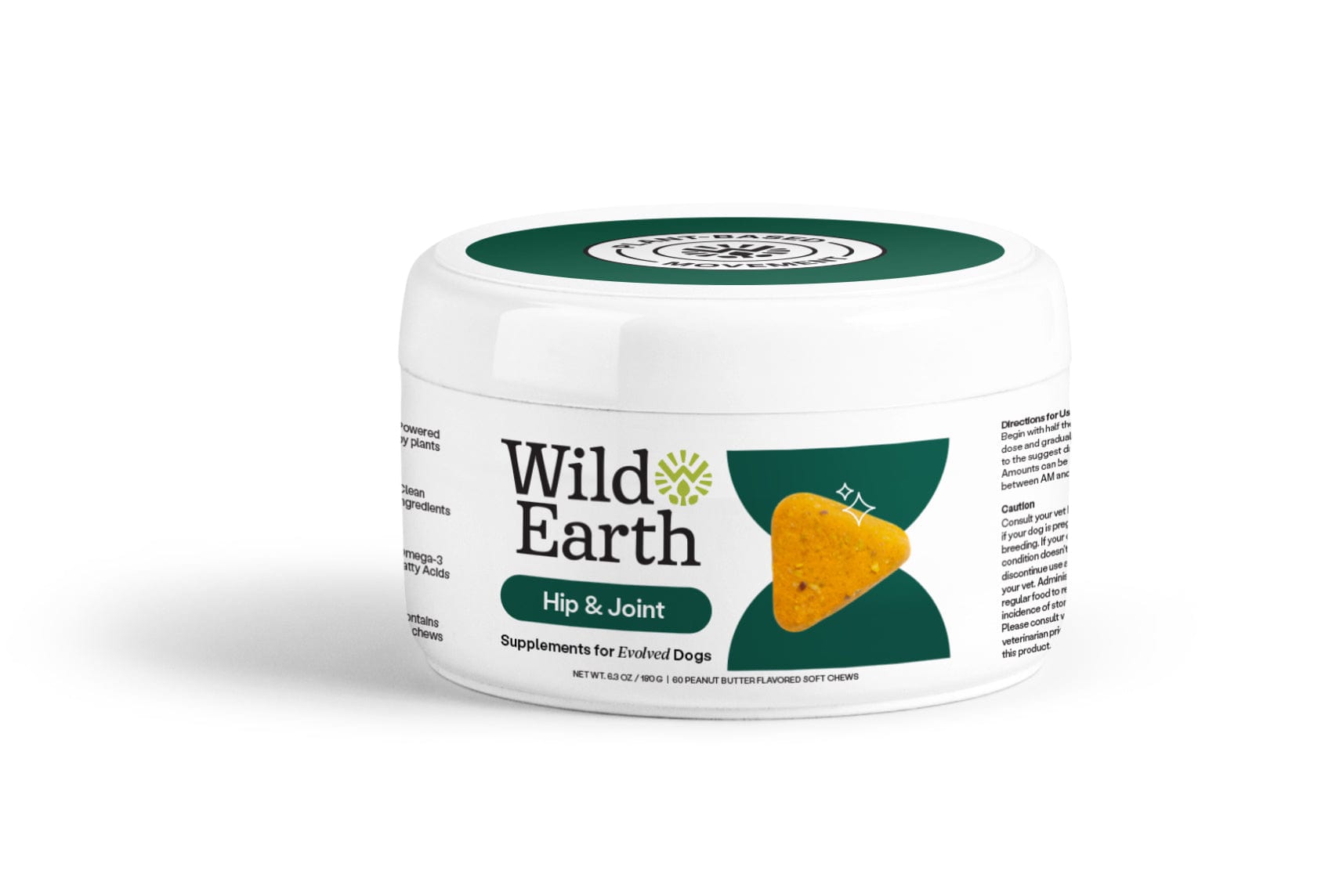 Wild Earth Hip & Joint Dog Supplements by Wild Earth Lay Lo Pets