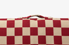 LAY LO™ Pets LAY LO Pets - Red Checker Dog Bed or Bed Cover Lay Lo Pets, dog bed with cover, red checkered bedding, red pet bed,  checkered dog bed, 