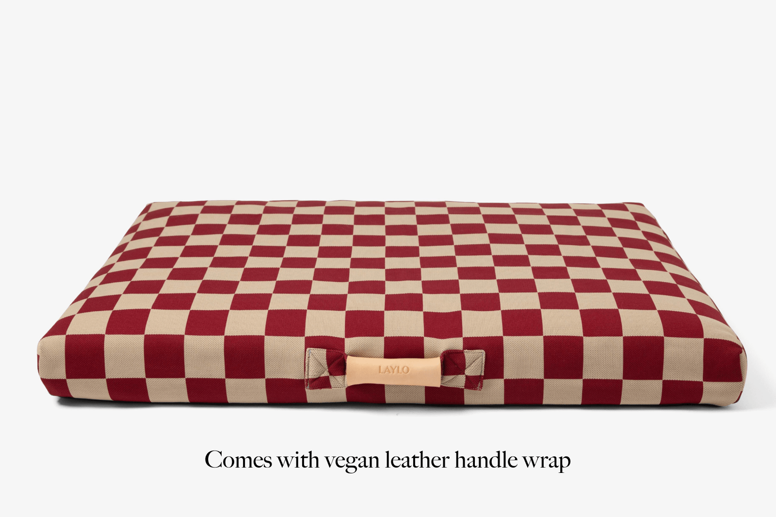 Red Plaid Paw Print Checkered Pattern Wrapping Paper