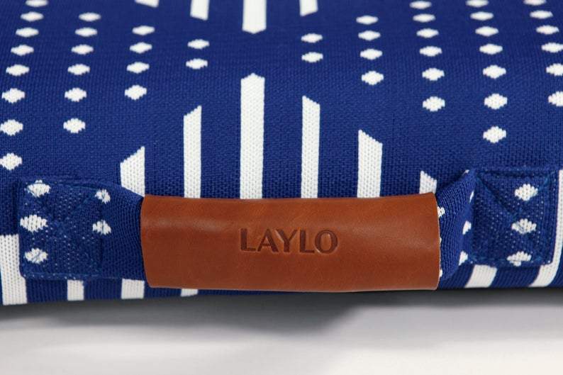 Laylo Pets Accessories Brown Leather Handle Wraps Lay Lo Pets