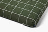 Laylo Pets Boho LAY LO Pets - Hunter Green Grid Dog Bed or Bed Cover Lay Lo Pets