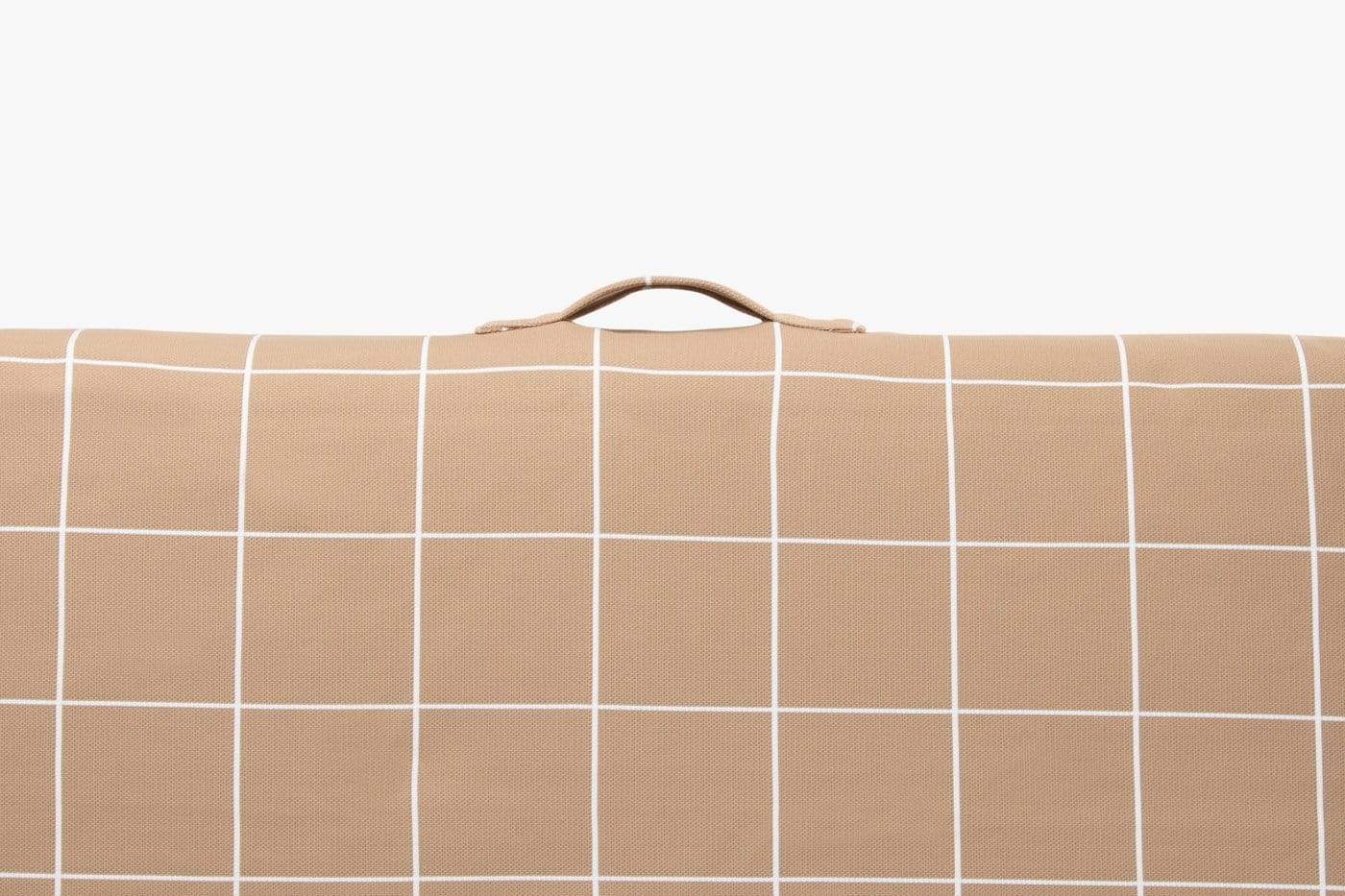 Laylo Pets Grid LAY LO Pets - Tan Grid Dog Bed or Bed Cover Lay Lo Pets