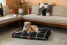 Laylo Pets LAY LO Pets - Black Plaid Dog Bed or Bed Cover Lay Lo Pets, black plaid dog bed, dog bed cover, 