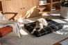 Laylo Pets LAY LO Pets - Black Plaid Dog Bed or Bed Cover Lay Lo Pets, black plaid dog bed, dog bed cover, 