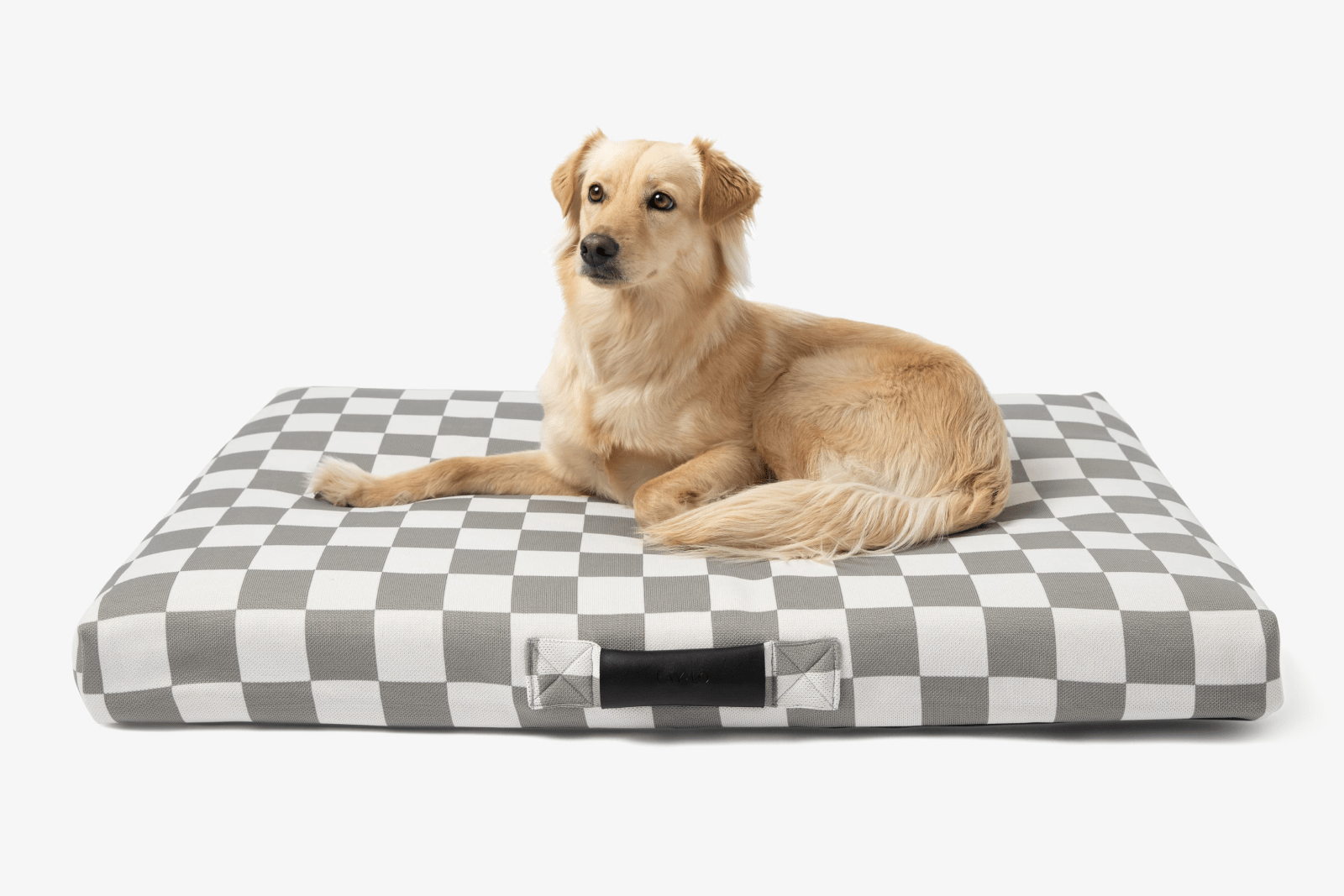 Laylo Pets LAY LO Pets - Gray Checker Dog Bed or Bed Cover Lay Lo Pets