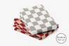 Laylo Pets LAY LO Pets - Gray Checker Dog Bed or Bed Cover Lay Lo Pets