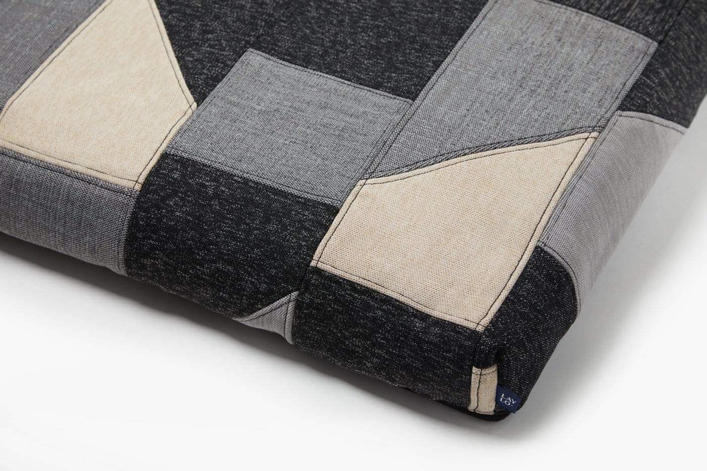Laylo Pets ReMade LAY LO ReMade Handcrafted Dog Bed or Cover: Patchwork #02 Lay Lo Pets