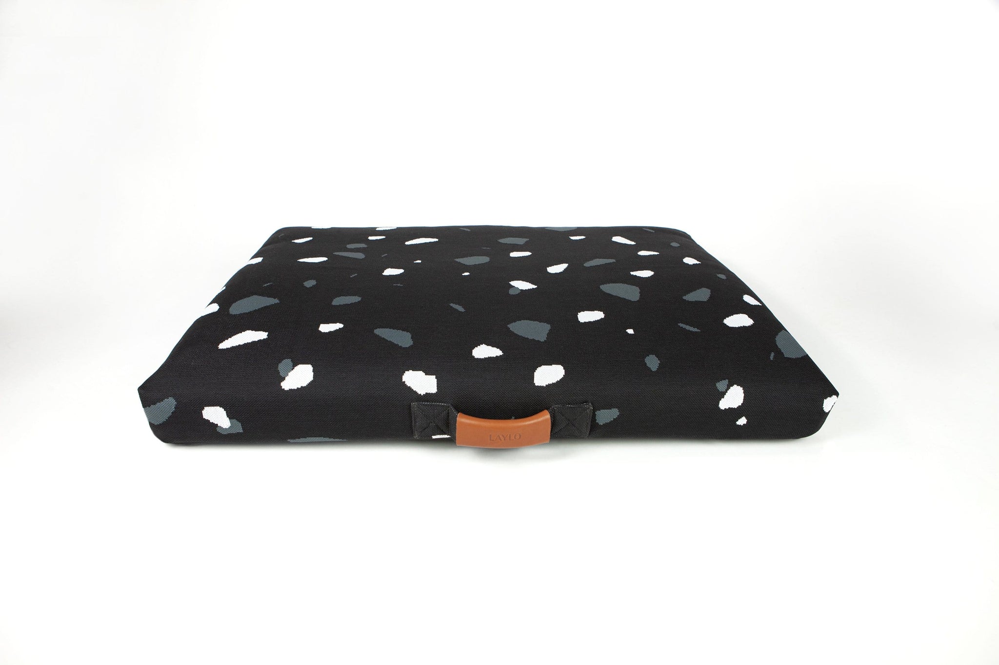 Laylo Pets Terrazzo LAY LO - Black Terrazzo Mid-Century Modern Dog Bed or Bed Cover Lay Lo Pets