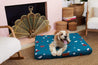 Laylo Pets Terrazzo LAY LO - Teal Terrazzo Mid-Century Modern Dog Bed or Bed Cover Lay Lo Pets