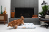 Laylo Pets Terrazzo LAY LO - White Terrazzo Mid-Century Modern Dog Bed or Bed Cover Lay Lo Pets, mcm dog bed